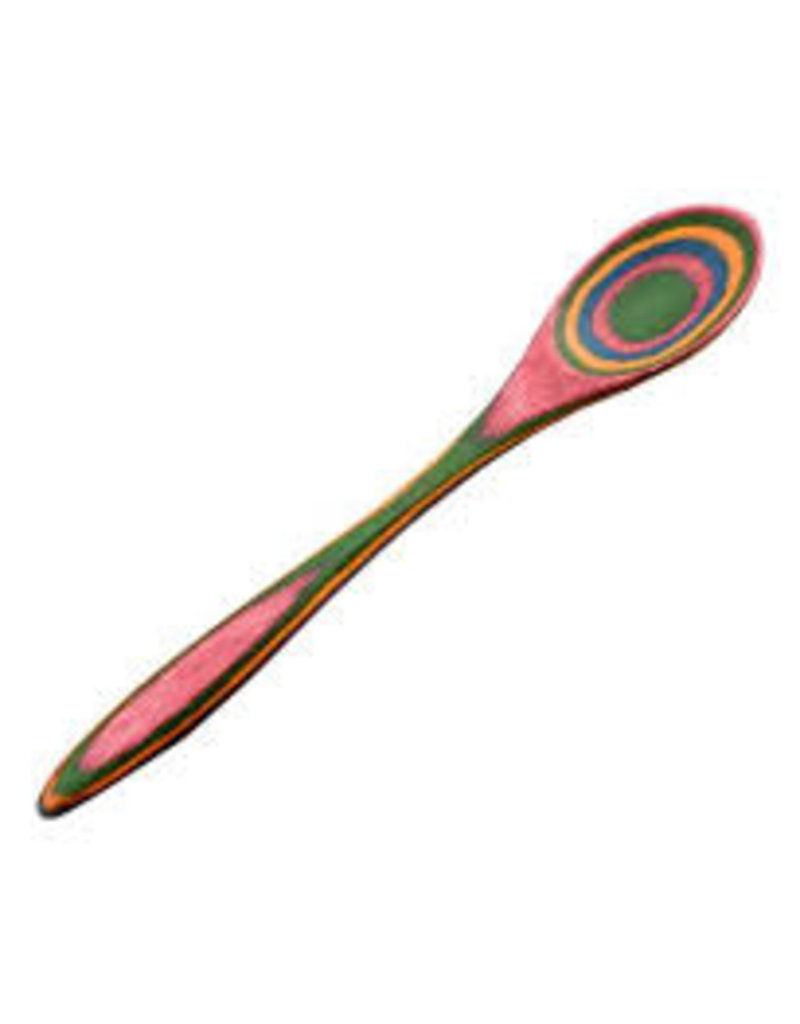 Island Bamboo/Wilshire Rainbow Pakkawood MINI Spoon, 8"