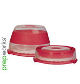 Progressive PROGR Collapsible Cupcake and Cake Carrier-for 10"cake, 24 cupcakes ciw
