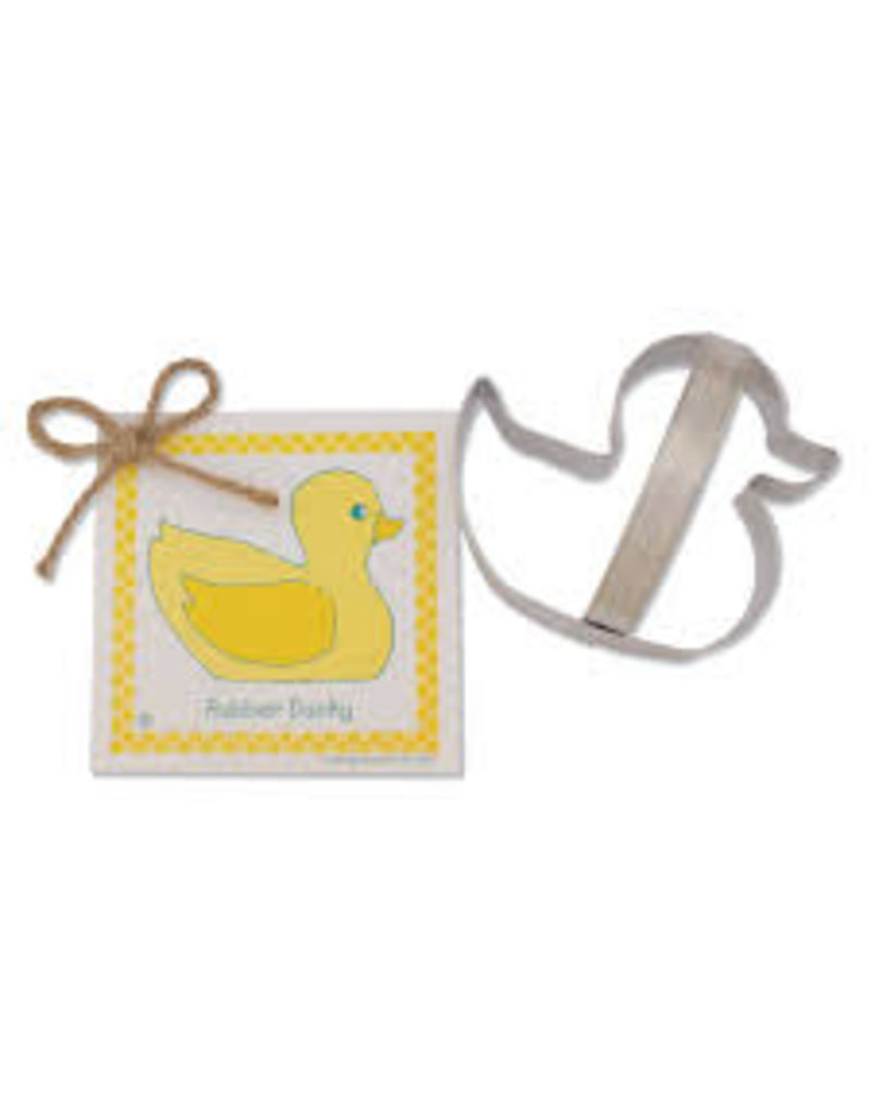 Ann Clark Cookie Cutter Rubber Ducky with Recipe Card, TRAD DISC