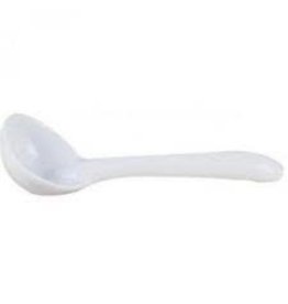 Harold Imports White Porcelain Gravy Ladle