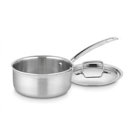 Cuisinart Multiclad Pro 3-Ply  Stainless 1.5qt Sauce Pan with Lid
