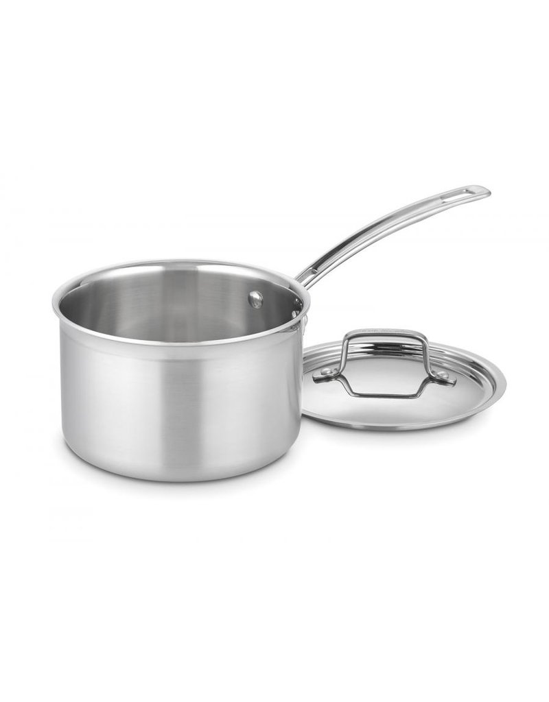 Cuisinart Multiclad Pro 3-Ply Stainless 3qt Sauce Pan with Lid