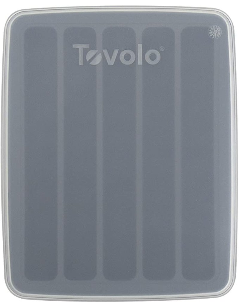 Tovolo Water Bottle Ice Mold With Lid, Oyster Gray