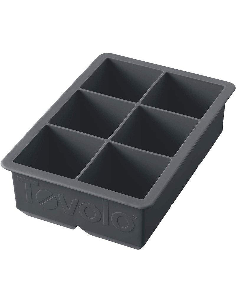 Tovolo King Ice Cube, Charcoal Gray cirr