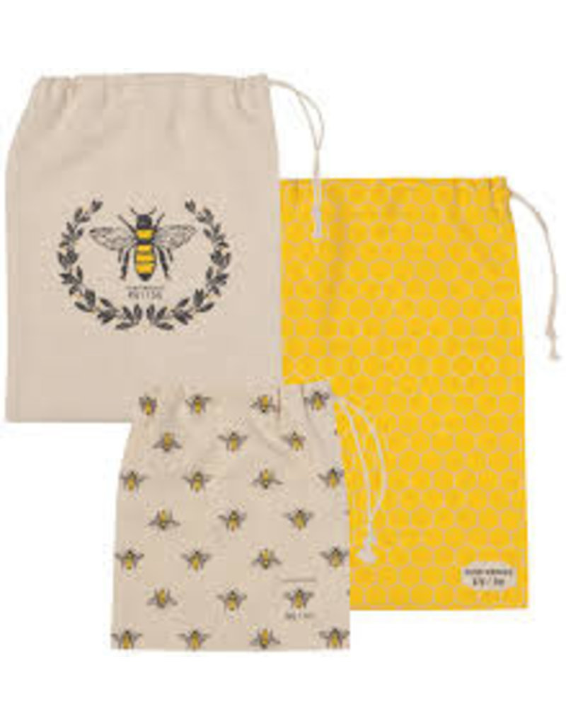 Now Designs Produce Bags, Le Marche Busy Bees, Set of 3