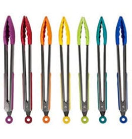 Core Home Silicone Tip Locking Tongs, 10"/12