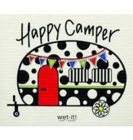 Wet-It Swedish Dish Cloth Happy Camper RV