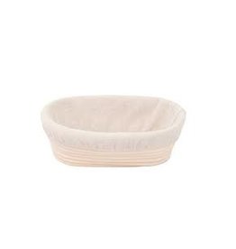 Harold Imports Mrs Anderson's Brotform OVAL Bread Rising/Proofing Basket with Liner, 9.25"