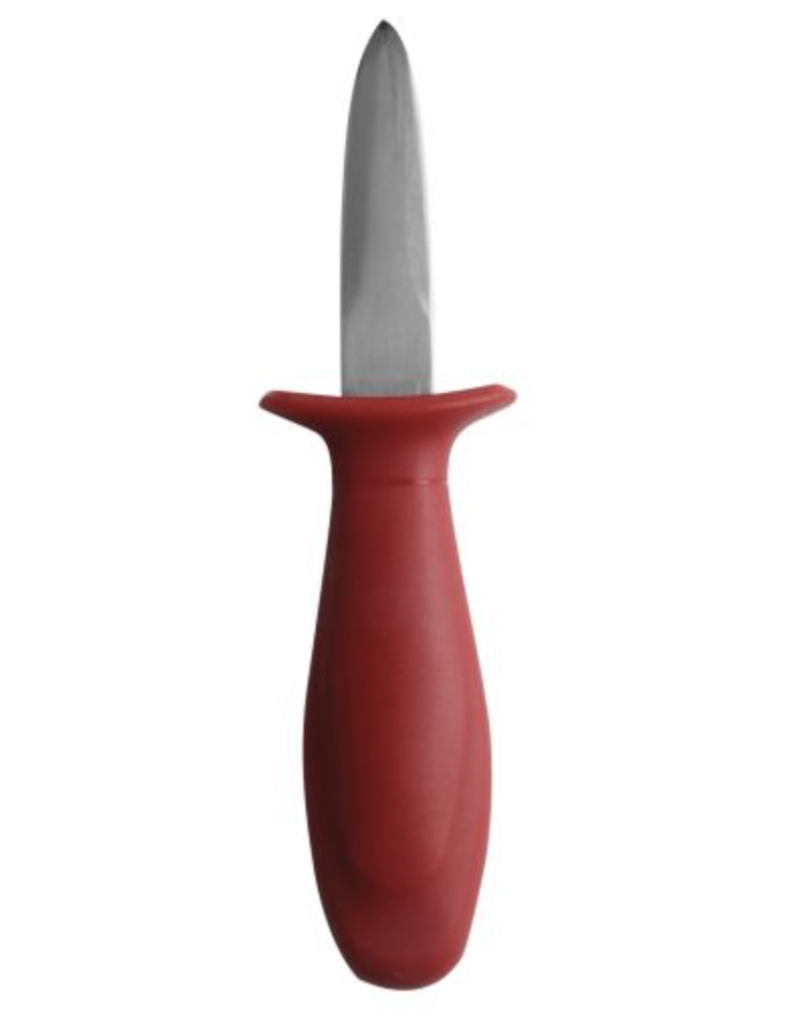 Harold Imports OYSTER KNIFE, red