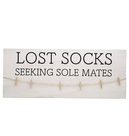 Willow Street/DEI Lost Socks Sign 30x12