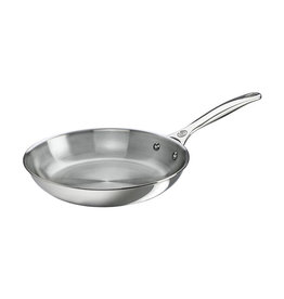 Le Creuset Stainless Fry Pan Skillet, 12"