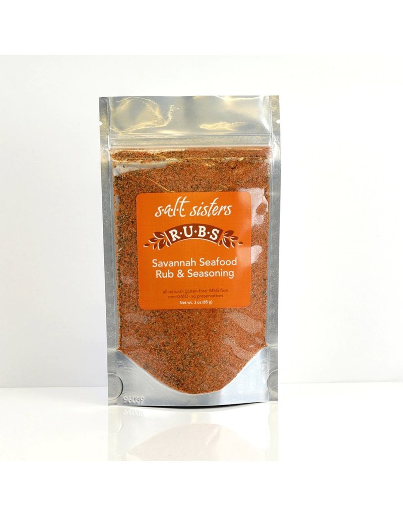 SALT Sisters Savannah Seafood Rub & Seasoning 3oz