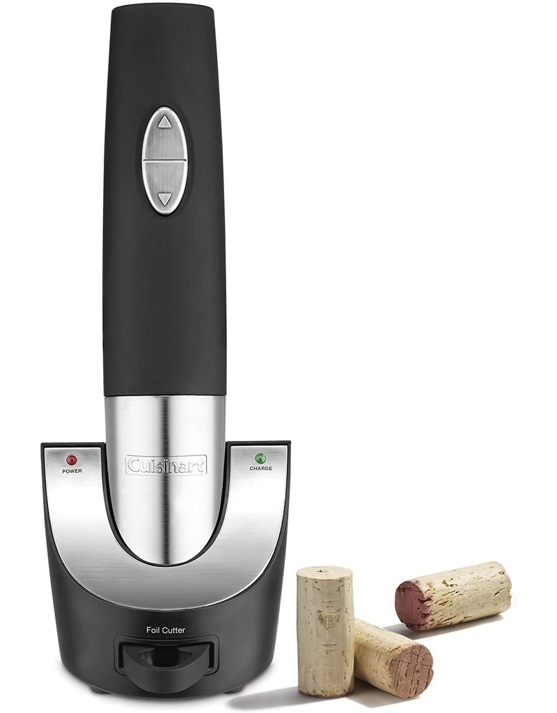 Cuisinart Cordless Electric Wine Opener with Vacuum Sealer, Battery Operated, ciw