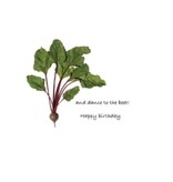 Greeting Card, Birthday, Lettuce