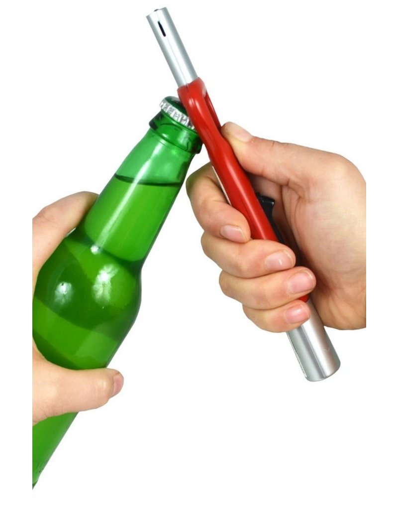 Bottle Opener BBQ Lighter & Flashlight, Refillable