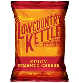 Lowcountry Kettle Potato Chips, Spicy Pimento Cheese, 2oz
