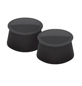 Tovolo Silicone Wine Caps Set of 2, Charcoal Gray disc
