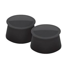 Tovolo Silicone Wine Caps Set of 2, Charcoal