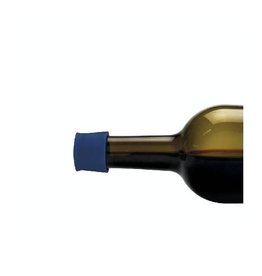 Tovolo Silicone Wine Caps, Set of 2, Indigo Blue