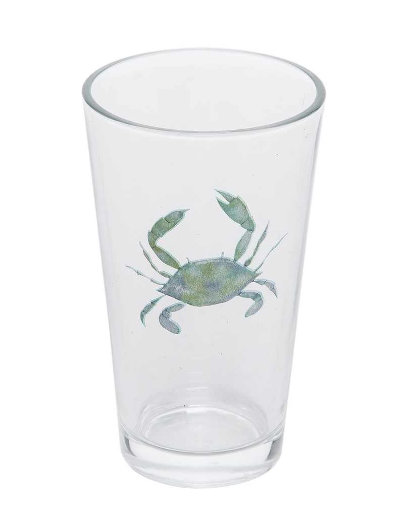 Beachcombers Blue Crab Bistro Pub Glass