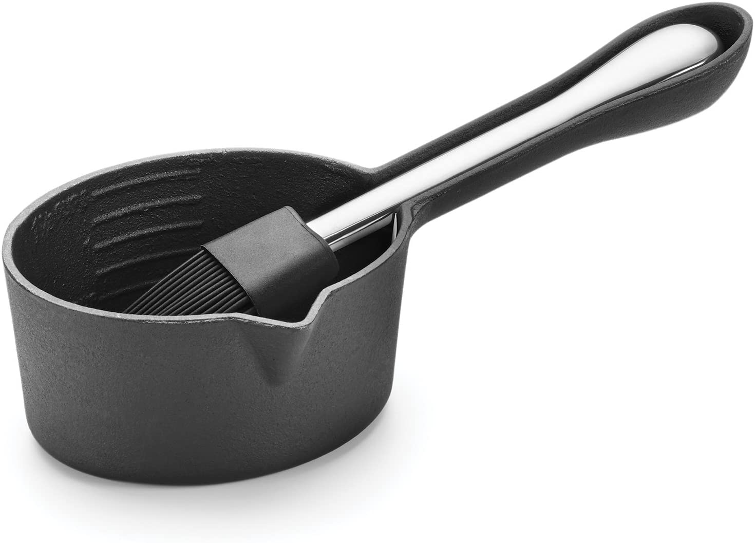 Outset Cast Iron Scallop Grill Pan