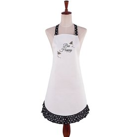 C and F Home Apron, Bee Happy