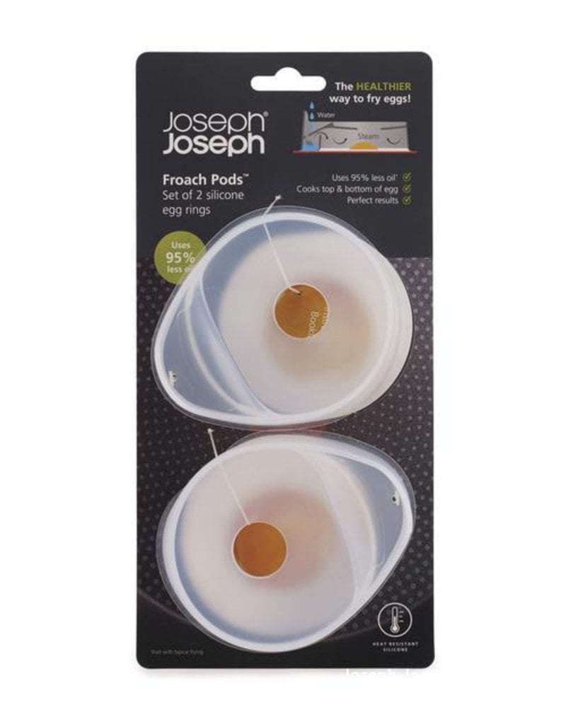 Joseph Joseph Froach Pods for Healthy Fried Eggs, 2pc, Clear