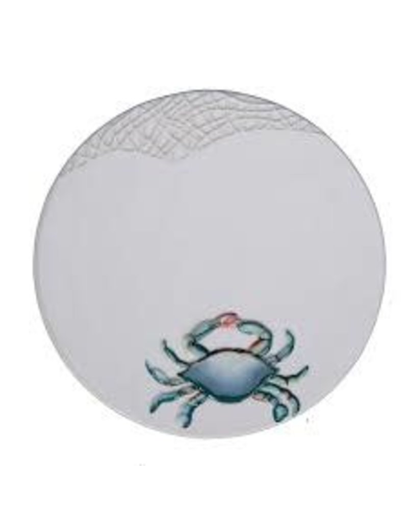 Beachcombers Blue Crab Round Trivet