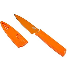 Kuhn Rikon Paring Knife Orange, straight edge