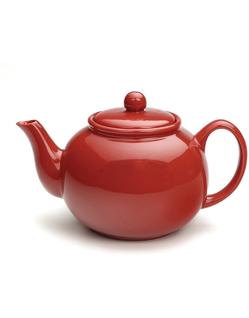 RSVP Teapot, Red, 6 Cup