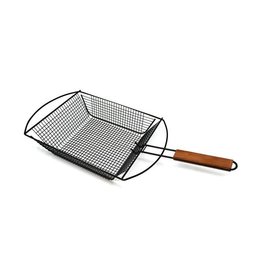 Norpro Nonstick Deluxe Grill Basket with Removable Handle