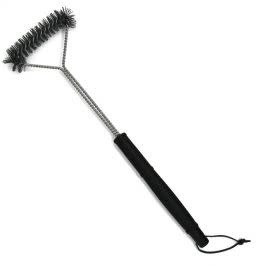 Norpro Heavy Duty Nylon 2 in 1 Grill Brush with Scraper and Scour Pad -  Cook on Bay