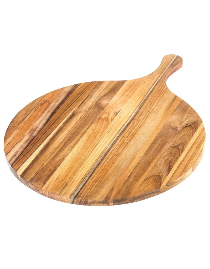 TeakHaus Atlas Charcuterie Serving Board, Teakwood (S), 14" Round