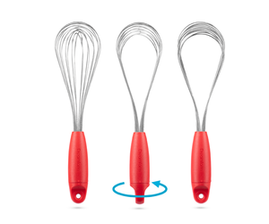 Core Home Mini Silicone Whisk, pastel color/18 - Cook on Bay