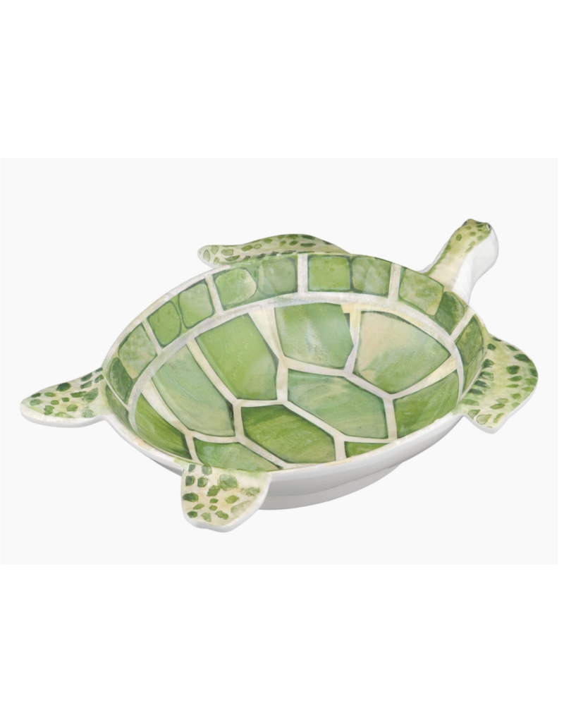 Supreme Housewares Melamine Sea Turtle Bowl, GREEN, 10"*