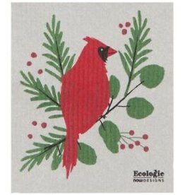 Now Designs Swedish Holiday Dish Forest Cardinals now