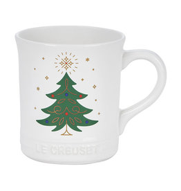 Le Creuset Noel Collection, 14oz Holiday Mug - Tree