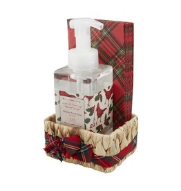 Mudpie Holiday Hand Soap & Guest Towel Gift Set, Tartan