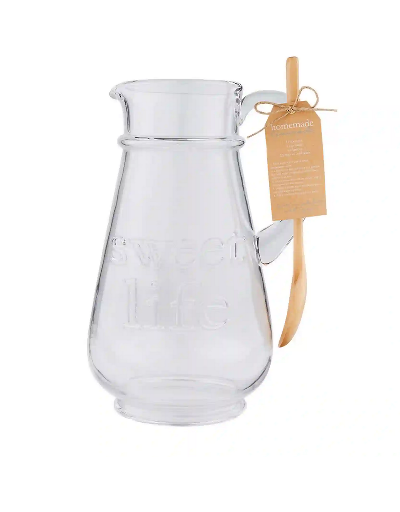 Mudpie Sweet Life Pitcher and Spoon