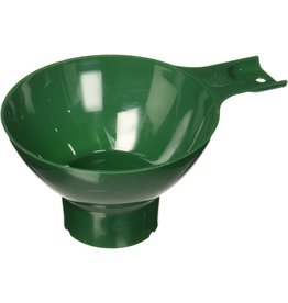 Norpro Canning Wide Mouth Plastic Funnel, Green, 4.75"