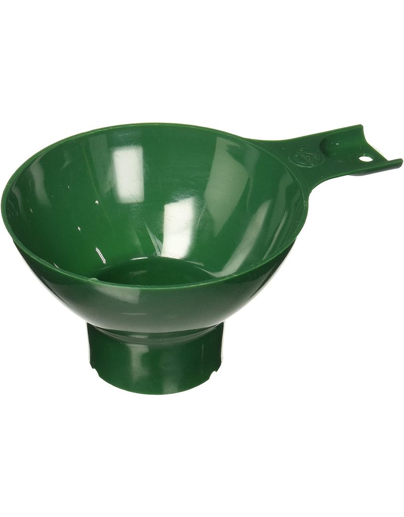Norpro Canning Wide Mouth Plastic Funnel, Green, 4.75"