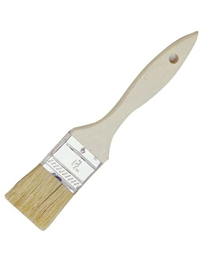 Norpro Nrpr Pastry Brush, Natural Bristle, 1.5" cir