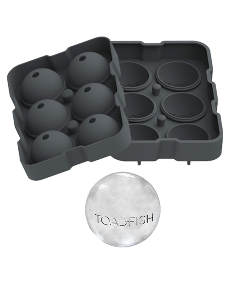 Toadfish Toadfish Ice Ball Tray, 6 Cubes