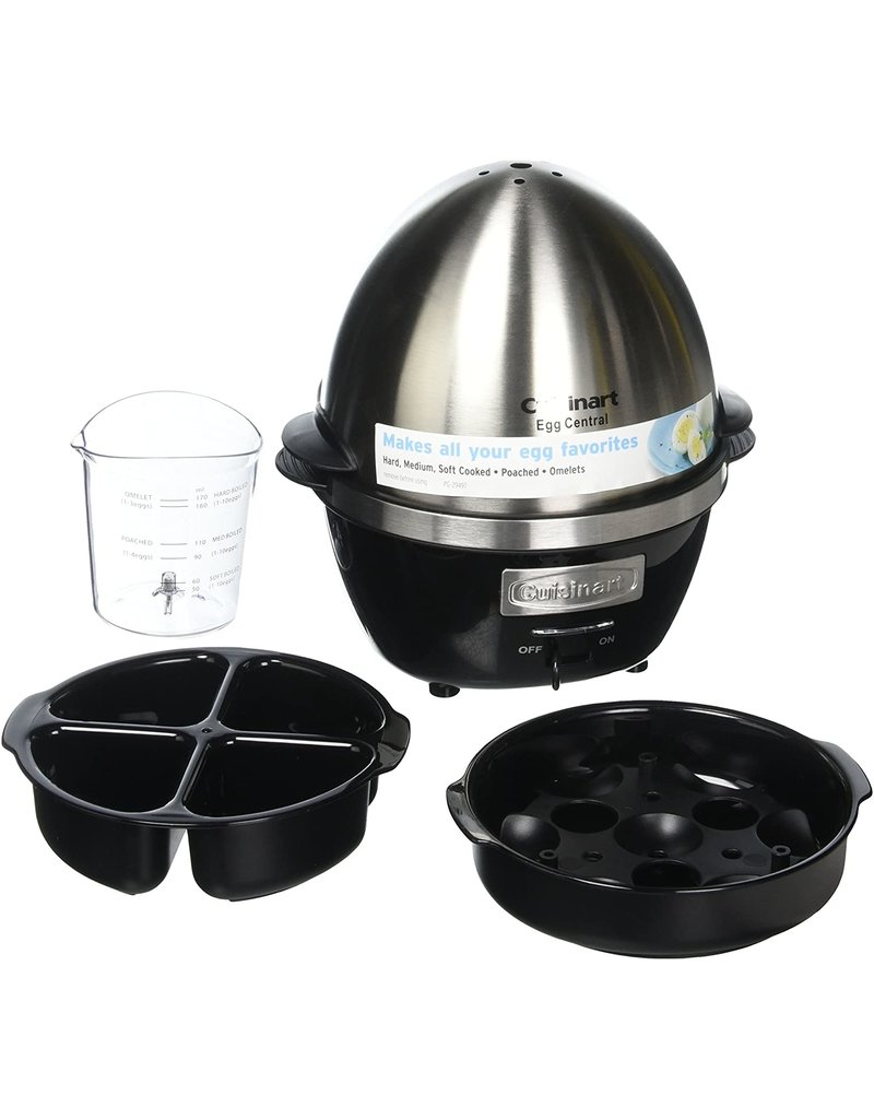 Egg Central Electric Egg Cooker/Poacher, 10 eggs cirr