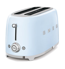 SMEG 2-Slice Retro Style Electric Toaster, pastel blue cirr