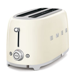 SMEG 2-Slice Retro Style Electric Toaster, cream cirr