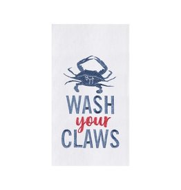 C and F Home Towel, Wash Your Claws, floursack