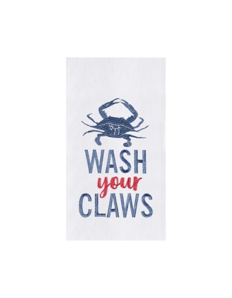 C and F Home Towel, Wash Your Claws, floursack