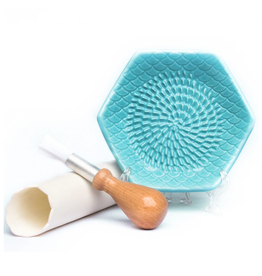 Grate Plate Garlic Grate Plate, 3pc Set, Turquoise/Sky Blue