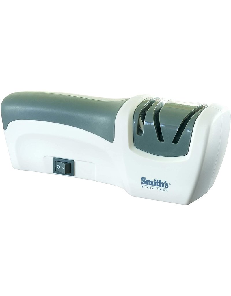 KitchenIQ/Smiths Compact Electric Knife Sharpener White